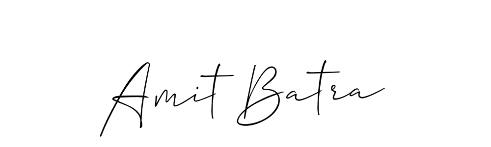 Make a beautiful signature design for name Amit Batra. With this signature (Allison_Script) style, you can create a handwritten signature for free. Amit Batra signature style 2 images and pictures png