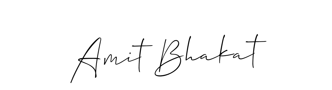 Make a beautiful signature design for name Amit Bhakat. With this signature (Allison_Script) style, you can create a handwritten signature for free. Amit Bhakat signature style 2 images and pictures png
