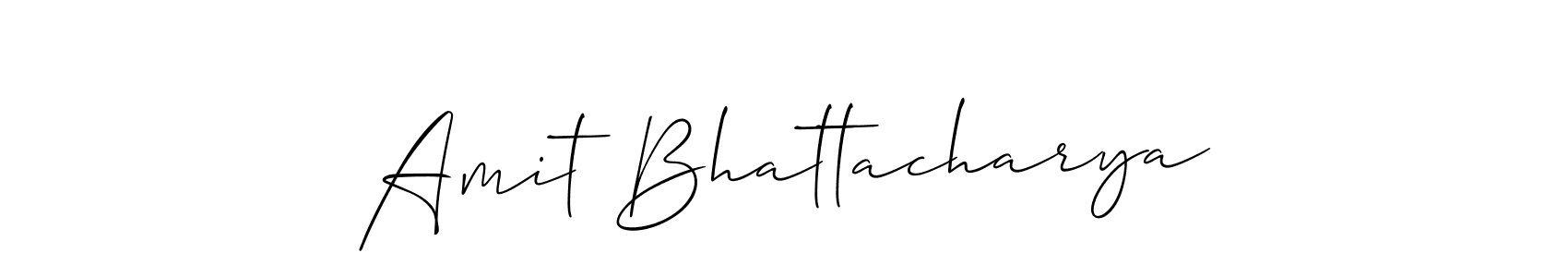 Best and Professional Signature Style for Amit Bhattacharya. Allison_Script Best Signature Style Collection. Amit Bhattacharya signature style 2 images and pictures png