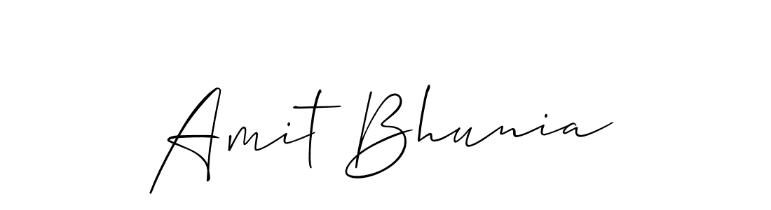 Best and Professional Signature Style for Amit Bhunia. Allison_Script Best Signature Style Collection. Amit Bhunia signature style 2 images and pictures png