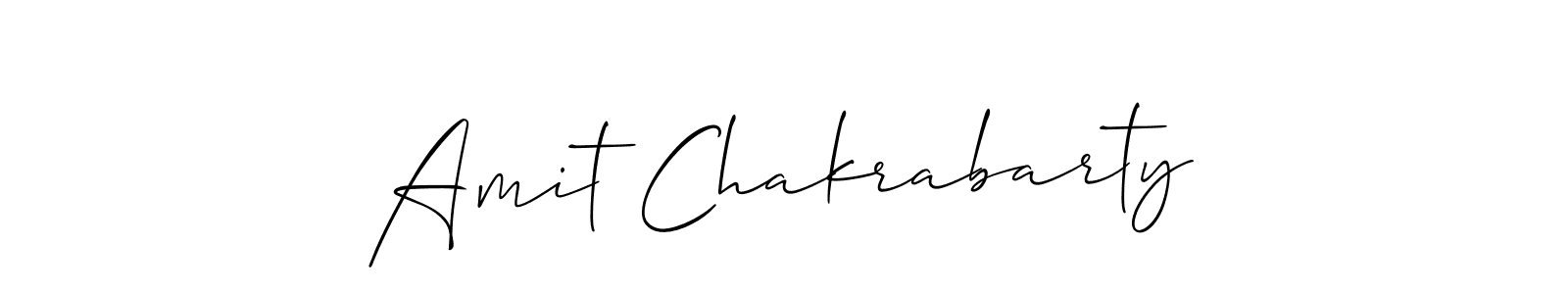 Create a beautiful signature design for name Amit Chakrabarty. With this signature (Allison_Script) fonts, you can make a handwritten signature for free. Amit Chakrabarty signature style 2 images and pictures png