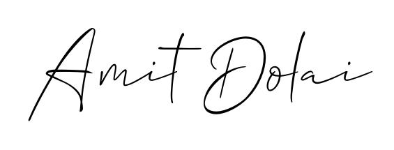 Looking for an artistic signature for Amit Dolai? The Allison_Script calligraphy style gives a sophisticated flow suitable for business cards and emails. Amit Dolai signature style 2 images and pictures png