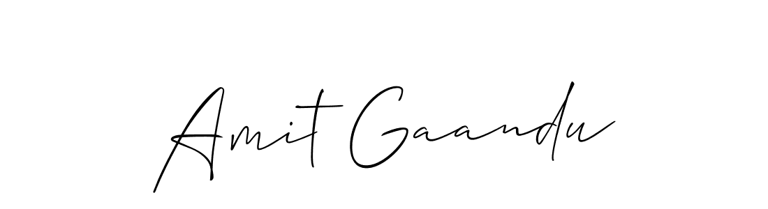 You can use this online signature creator to create a handwritten signature for the name Amit Gaandu. This is the best online autograph maker. Amit Gaandu signature style 2 images and pictures png