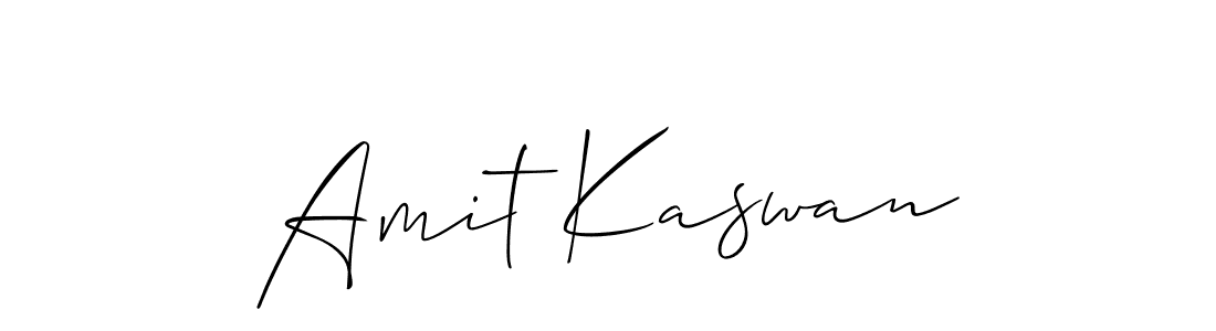 Make a beautiful signature design for name Amit Kaswan. With this signature (Allison_Script) style, you can create a handwritten signature for free. Amit Kaswan signature style 2 images and pictures png