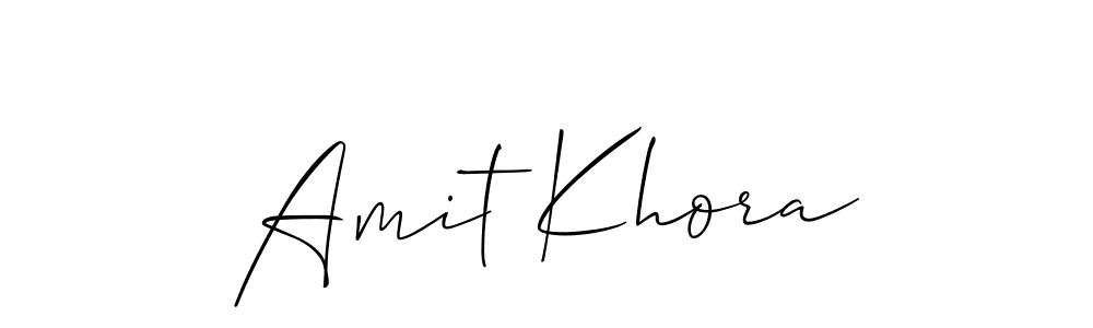 Similarly Allison_Script is the best handwritten signature design. Signature creator online .You can use it as an online autograph creator for name Amit Khora. Amit Khora signature style 2 images and pictures png