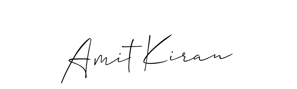 Make a beautiful signature design for name Amit Kiran. Use this online signature maker to create a handwritten signature for free. Amit Kiran signature style 2 images and pictures png