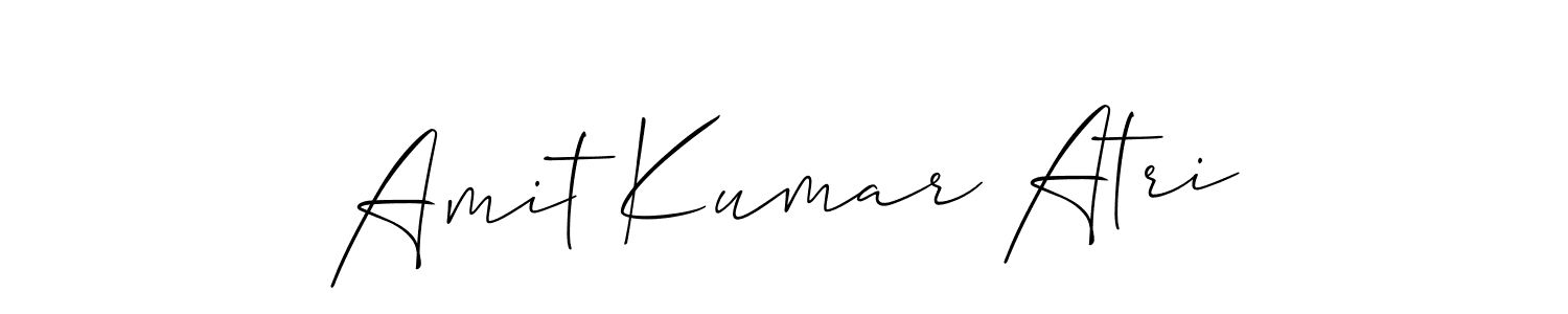 Make a beautiful signature design for name Amit Kumar Atri. Use this online signature maker to create a handwritten signature for free. Amit Kumar Atri signature style 2 images and pictures png