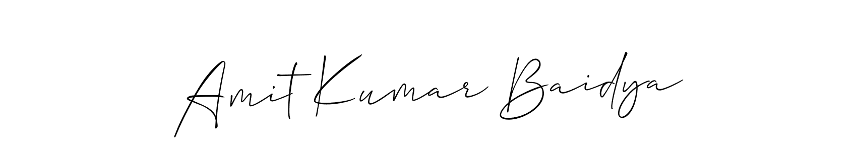 Once you've used our free online signature maker to create your best signature Allison_Script style, it's time to enjoy all of the benefits that Amit Kumar Baidya name signing documents. Amit Kumar Baidya signature style 2 images and pictures png
