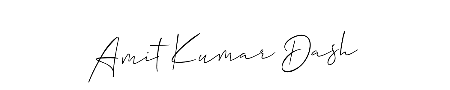 Amit Kumar Dash stylish signature style. Best Handwritten Sign (Allison_Script) for my name. Handwritten Signature Collection Ideas for my name Amit Kumar Dash. Amit Kumar Dash signature style 2 images and pictures png