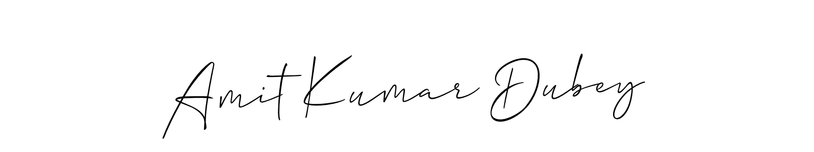 if you are searching for the best signature style for your name Amit Kumar Dubey. so please give up your signature search. here we have designed multiple signature styles  using Allison_Script. Amit Kumar Dubey signature style 2 images and pictures png