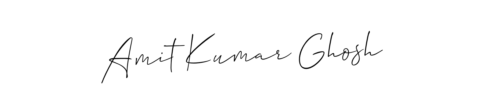Amit Kumar Ghosh stylish signature style. Best Handwritten Sign (Allison_Script) for my name. Handwritten Signature Collection Ideas for my name Amit Kumar Ghosh. Amit Kumar Ghosh signature style 2 images and pictures png