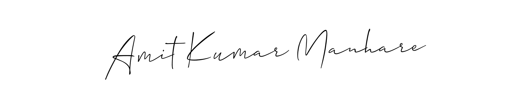 Make a beautiful signature design for name Amit Kumar Manhare. Use this online signature maker to create a handwritten signature for free. Amit Kumar Manhare signature style 2 images and pictures png