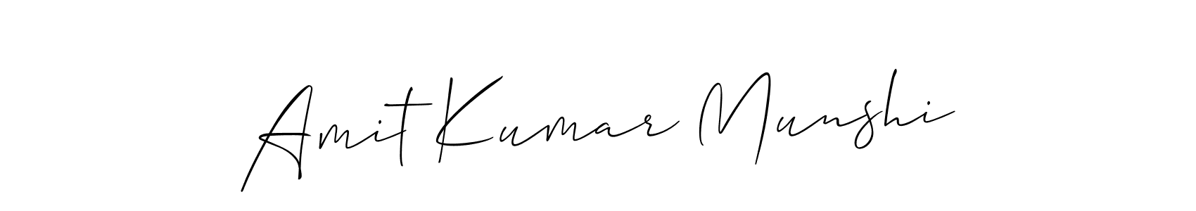 Best and Professional Signature Style for Amit Kumar Munshi. Allison_Script Best Signature Style Collection. Amit Kumar Munshi signature style 2 images and pictures png