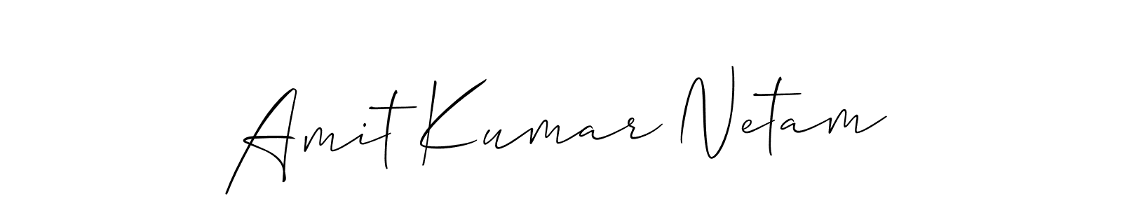 You can use this online signature creator to create a handwritten signature for the name Amit Kumar Netam. This is the best online autograph maker. Amit Kumar Netam signature style 2 images and pictures png