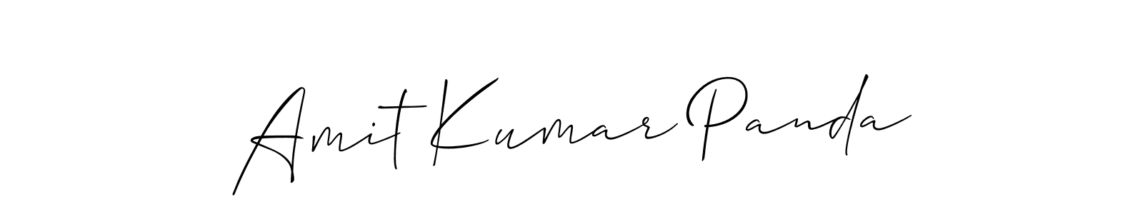 See photos of Amit Kumar Panda official signature by Spectra . Check more albums & portfolios. Read reviews & check more about Allison_Script font. Amit Kumar Panda signature style 2 images and pictures png