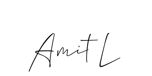 Once you've used our free online signature maker to create your best signature Allison_Script style, it's time to enjoy all of the benefits that Amit L name signing documents. Amit L signature style 2 images and pictures png