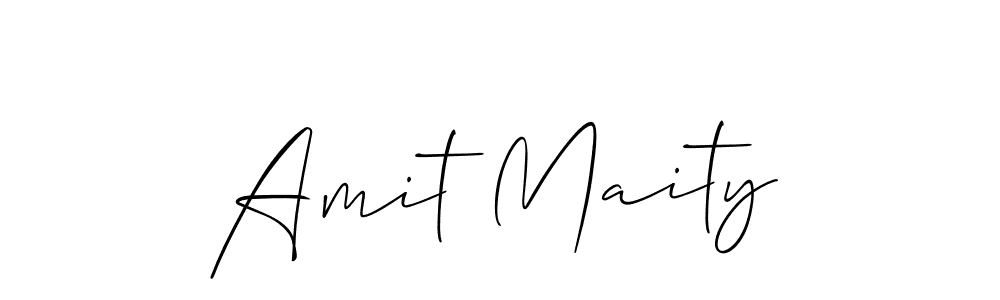 It looks lik you need a new signature style for name Amit Maity. Design unique handwritten (Allison_Script) signature with our free signature maker in just a few clicks. Amit Maity signature style 2 images and pictures png