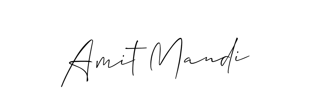 How to Draw Amit Mandi signature style? Allison_Script is a latest design signature styles for name Amit Mandi. Amit Mandi signature style 2 images and pictures png