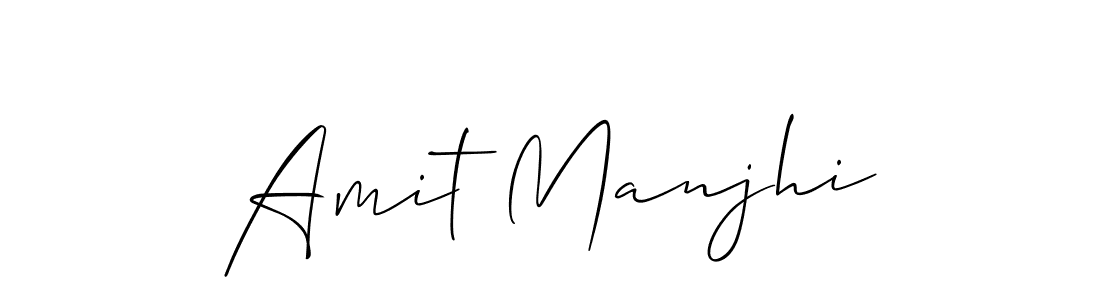 Make a beautiful signature design for name Amit Manjhi. Use this online signature maker to create a handwritten signature for free. Amit Manjhi signature style 2 images and pictures png