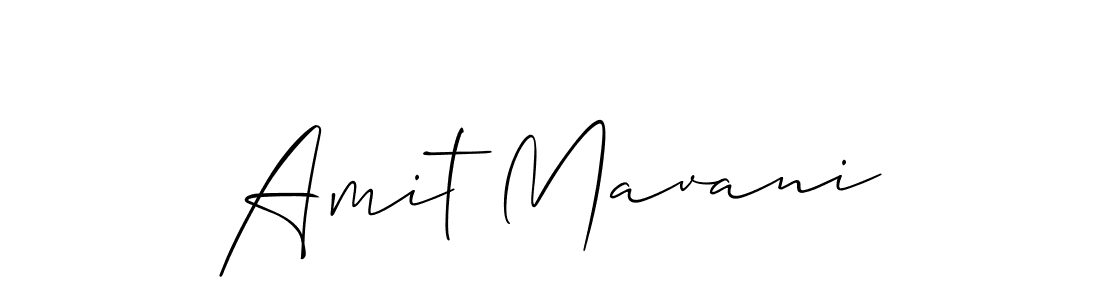 Amit Mavani stylish signature style. Best Handwritten Sign (Allison_Script) for my name. Handwritten Signature Collection Ideas for my name Amit Mavani. Amit Mavani signature style 2 images and pictures png