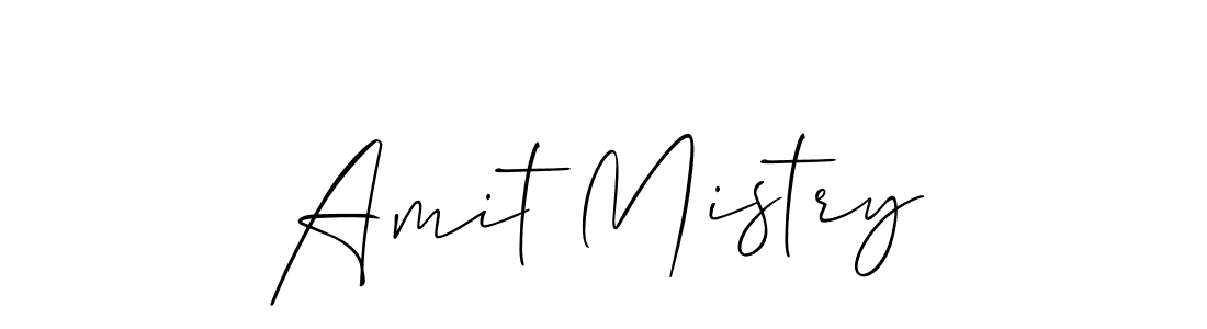 Make a beautiful signature design for name Amit Mistry. With this signature (Allison_Script) style, you can create a handwritten signature for free. Amit Mistry signature style 2 images and pictures png