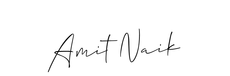 Also You can easily find your signature by using the search form. We will create Amit Naik name handwritten signature images for you free of cost using Allison_Script sign style. Amit Naik signature style 2 images and pictures png