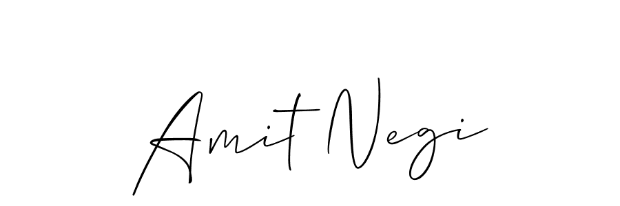 It looks lik you need a new signature style for name Amit Negi. Design unique handwritten (Allison_Script) signature with our free signature maker in just a few clicks. Amit Negi signature style 2 images and pictures png