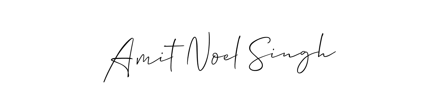 Make a short Amit Noel Singh signature style. Manage your documents anywhere anytime using Allison_Script. Create and add eSignatures, submit forms, share and send files easily. Amit Noel Singh signature style 2 images and pictures png