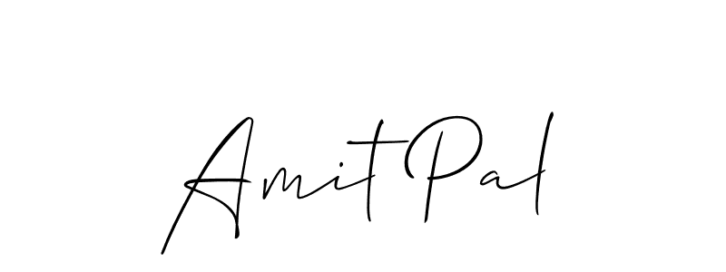 Also You can easily find your signature by using the search form. We will create Amit Pal name handwritten signature images for you free of cost using Allison_Script sign style. Amit Pal signature style 2 images and pictures png
