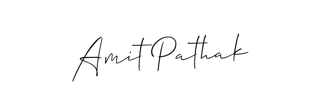 Best and Professional Signature Style for Amit Pathak. Allison_Script Best Signature Style Collection. Amit Pathak signature style 2 images and pictures png