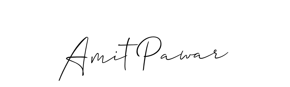 Also we have Amit Pawar name is the best signature style. Create professional handwritten signature collection using Allison_Script autograph style. Amit Pawar signature style 2 images and pictures png