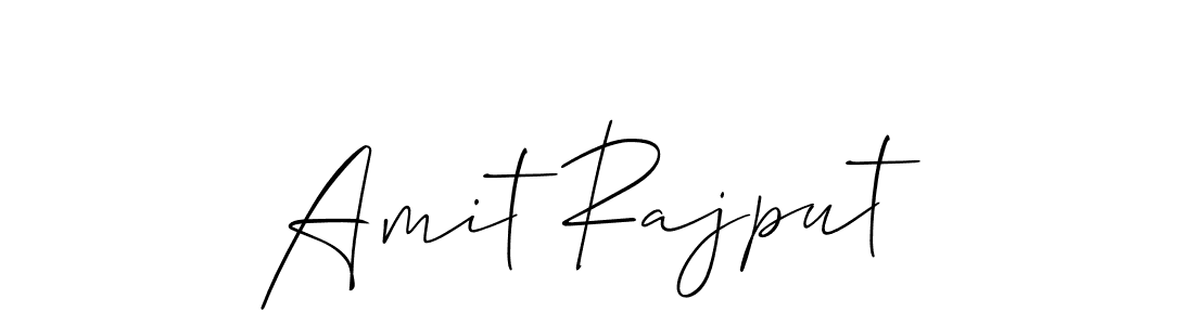 This is the best signature style for the Amit Rajput name. Also you like these signature font (Allison_Script). Mix name signature. Amit Rajput signature style 2 images and pictures png