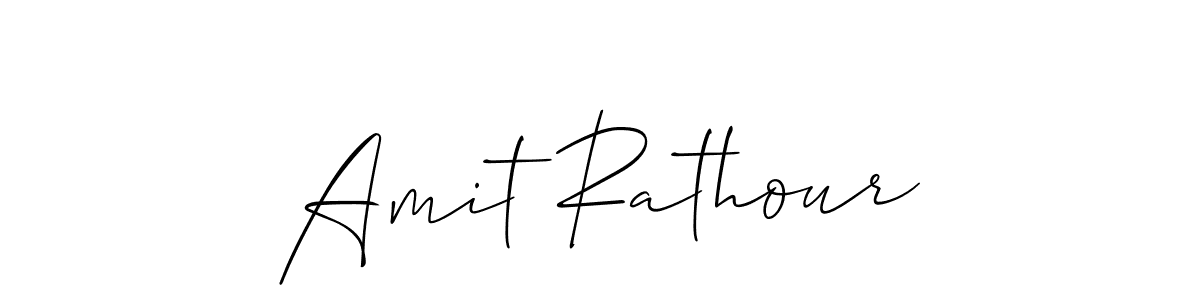 Amit Rathour stylish signature style. Best Handwritten Sign (Allison_Script) for my name. Handwritten Signature Collection Ideas for my name Amit Rathour. Amit Rathour signature style 2 images and pictures png