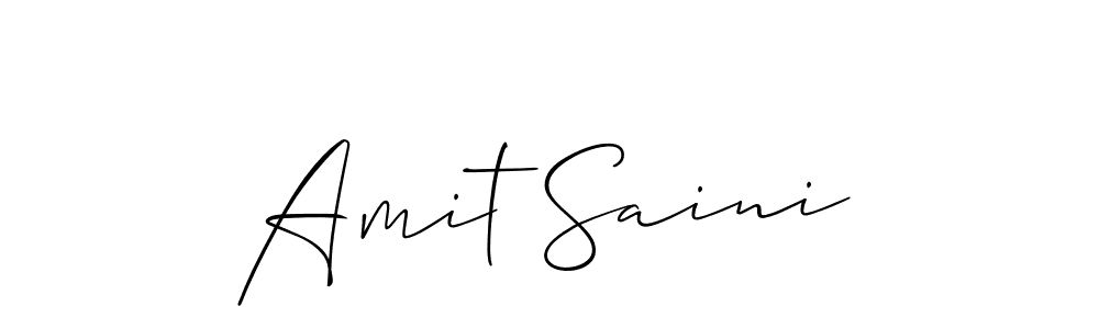 Once you've used our free online signature maker to create your best signature Allison_Script style, it's time to enjoy all of the benefits that Amit Saini name signing documents. Amit Saini signature style 2 images and pictures png