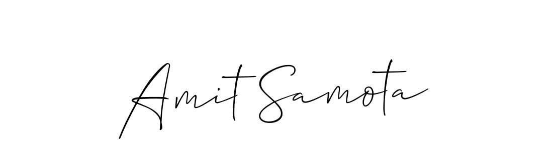 Similarly Allison_Script is the best handwritten signature design. Signature creator online .You can use it as an online autograph creator for name Amit Samota. Amit Samota signature style 2 images and pictures png