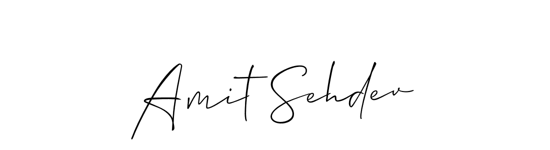 Once you've used our free online signature maker to create your best signature Allison_Script style, it's time to enjoy all of the benefits that Amit Sehdev name signing documents. Amit Sehdev signature style 2 images and pictures png