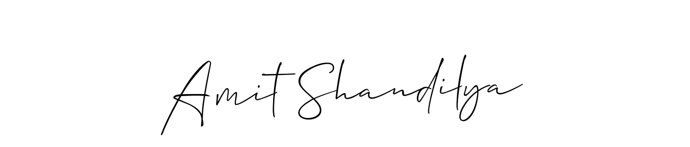 Similarly Allison_Script is the best handwritten signature design. Signature creator online .You can use it as an online autograph creator for name Amit Shandilya. Amit Shandilya signature style 2 images and pictures png