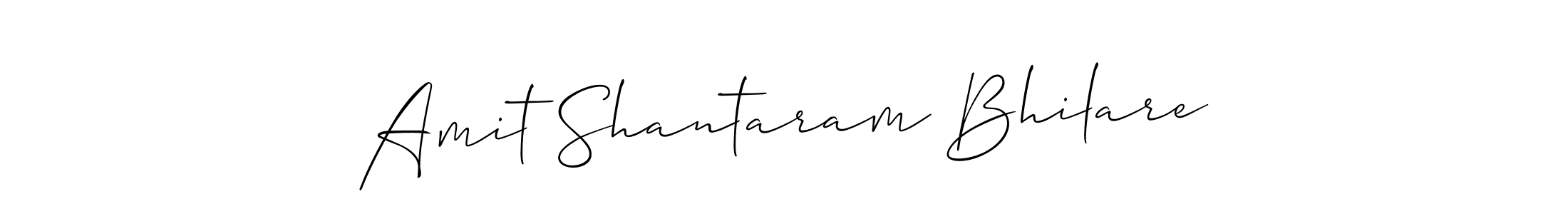 Amit Shantaram Bhilare stylish signature style. Best Handwritten Sign (Allison_Script) for my name. Handwritten Signature Collection Ideas for my name Amit Shantaram Bhilare. Amit Shantaram Bhilare signature style 2 images and pictures png