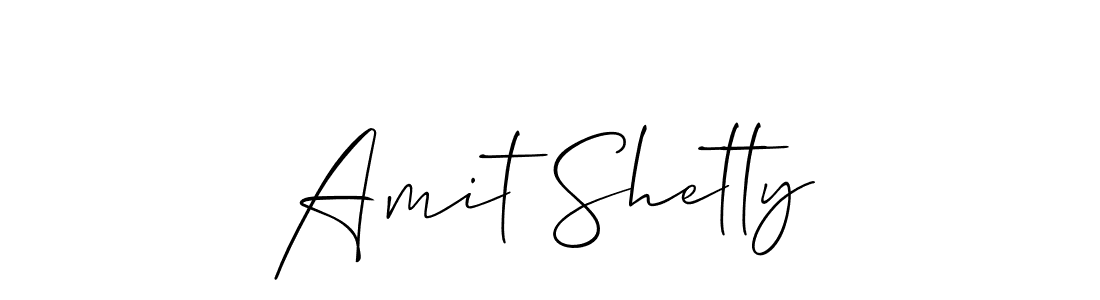 It looks lik you need a new signature style for name Amit Shetty. Design unique handwritten (Allison_Script) signature with our free signature maker in just a few clicks. Amit Shetty signature style 2 images and pictures png