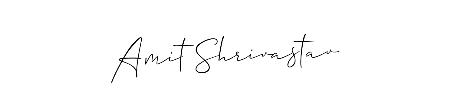 Also we have Amit Shrivastav name is the best signature style. Create professional handwritten signature collection using Allison_Script autograph style. Amit Shrivastav signature style 2 images and pictures png