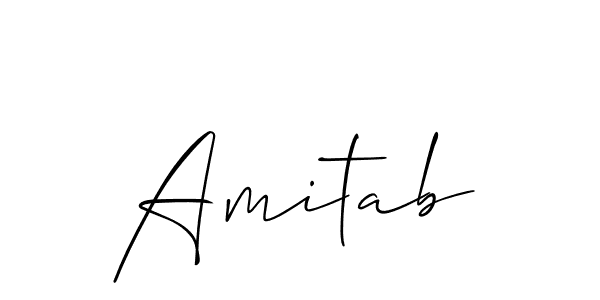 How to Draw Amitab signature style? Allison_Script is a latest design signature styles for name Amitab. Amitab signature style 2 images and pictures png