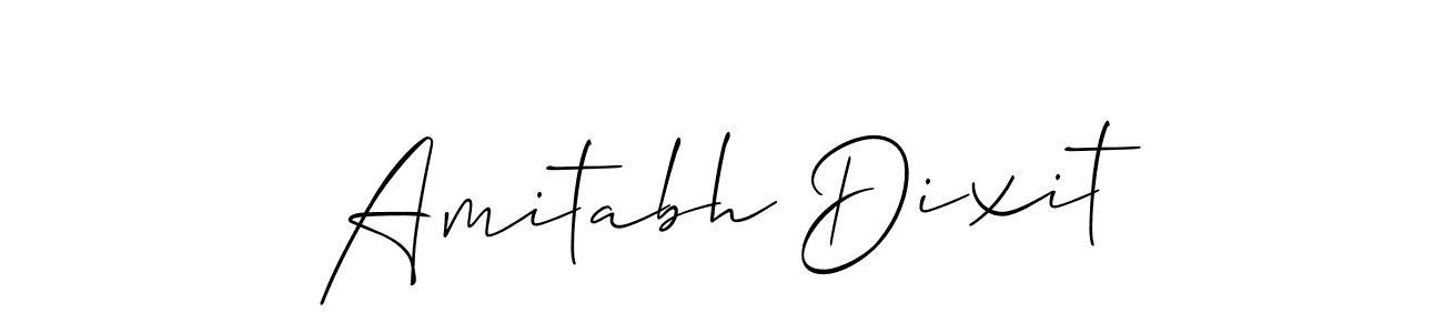 Allison_Script is a professional signature style that is perfect for those who want to add a touch of class to their signature. It is also a great choice for those who want to make their signature more unique. Get Amitabh Dixit name to fancy signature for free. Amitabh Dixit signature style 2 images and pictures png