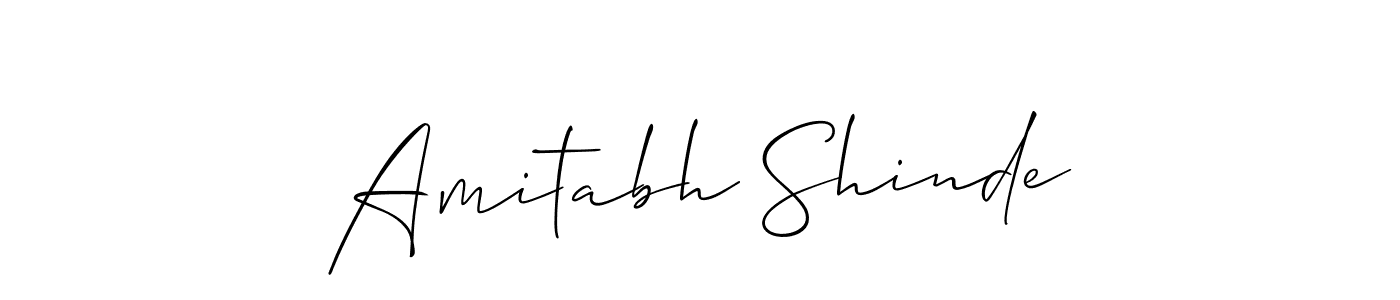It looks lik you need a new signature style for name Amitabh Shinde. Design unique handwritten (Allison_Script) signature with our free signature maker in just a few clicks. Amitabh Shinde signature style 2 images and pictures png