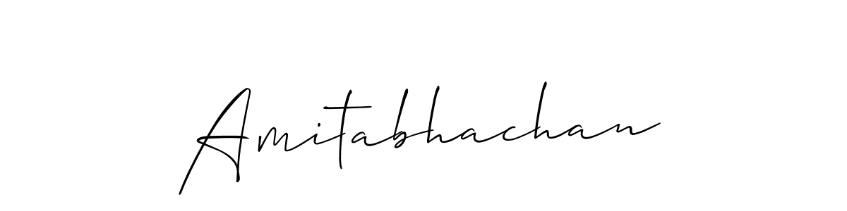 Similarly Allison_Script is the best handwritten signature design. Signature creator online .You can use it as an online autograph creator for name Amitabhachan. Amitabhachan signature style 2 images and pictures png