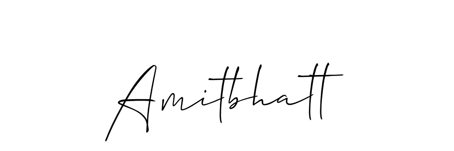 Similarly Allison_Script is the best handwritten signature design. Signature creator online .You can use it as an online autograph creator for name Amitbhatt. Amitbhatt signature style 2 images and pictures png