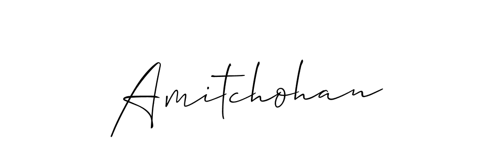 Best and Professional Signature Style for Amitchohan. Allison_Script Best Signature Style Collection. Amitchohan signature style 2 images and pictures png