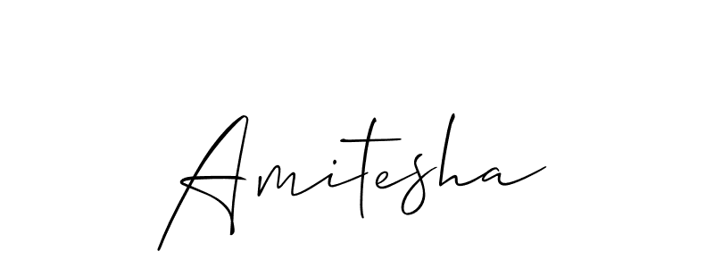 How to Draw Amitesha signature style? Allison_Script is a latest design signature styles for name Amitesha. Amitesha signature style 2 images and pictures png