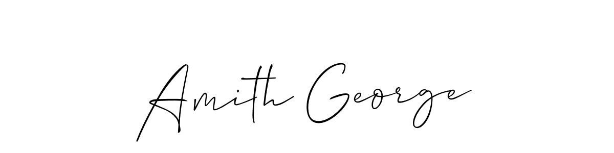 You can use this online signature creator to create a handwritten signature for the name Amith George. This is the best online autograph maker. Amith George signature style 2 images and pictures png