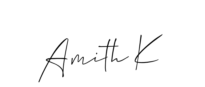 How to Draw Amith K signature style? Allison_Script is a latest design signature styles for name Amith K. Amith K signature style 2 images and pictures png