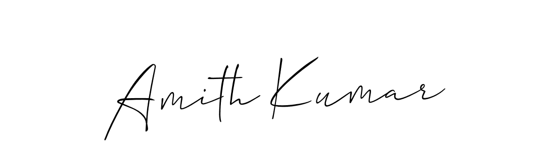 Also we have Amith Kumar name is the best signature style. Create professional handwritten signature collection using Allison_Script autograph style. Amith Kumar signature style 2 images and pictures png